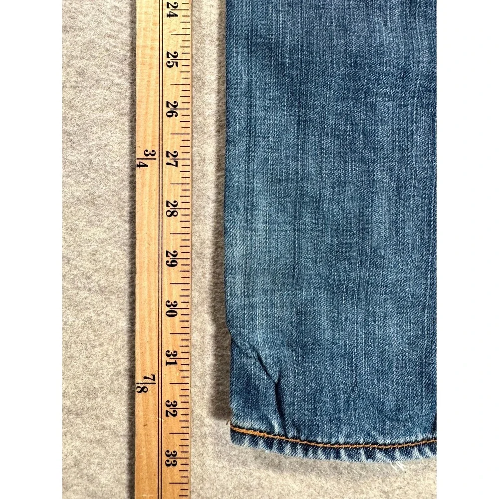 Levis 501 Original Straight Leg Jeans Mens 36x34 Blue Denim 14501-0033
